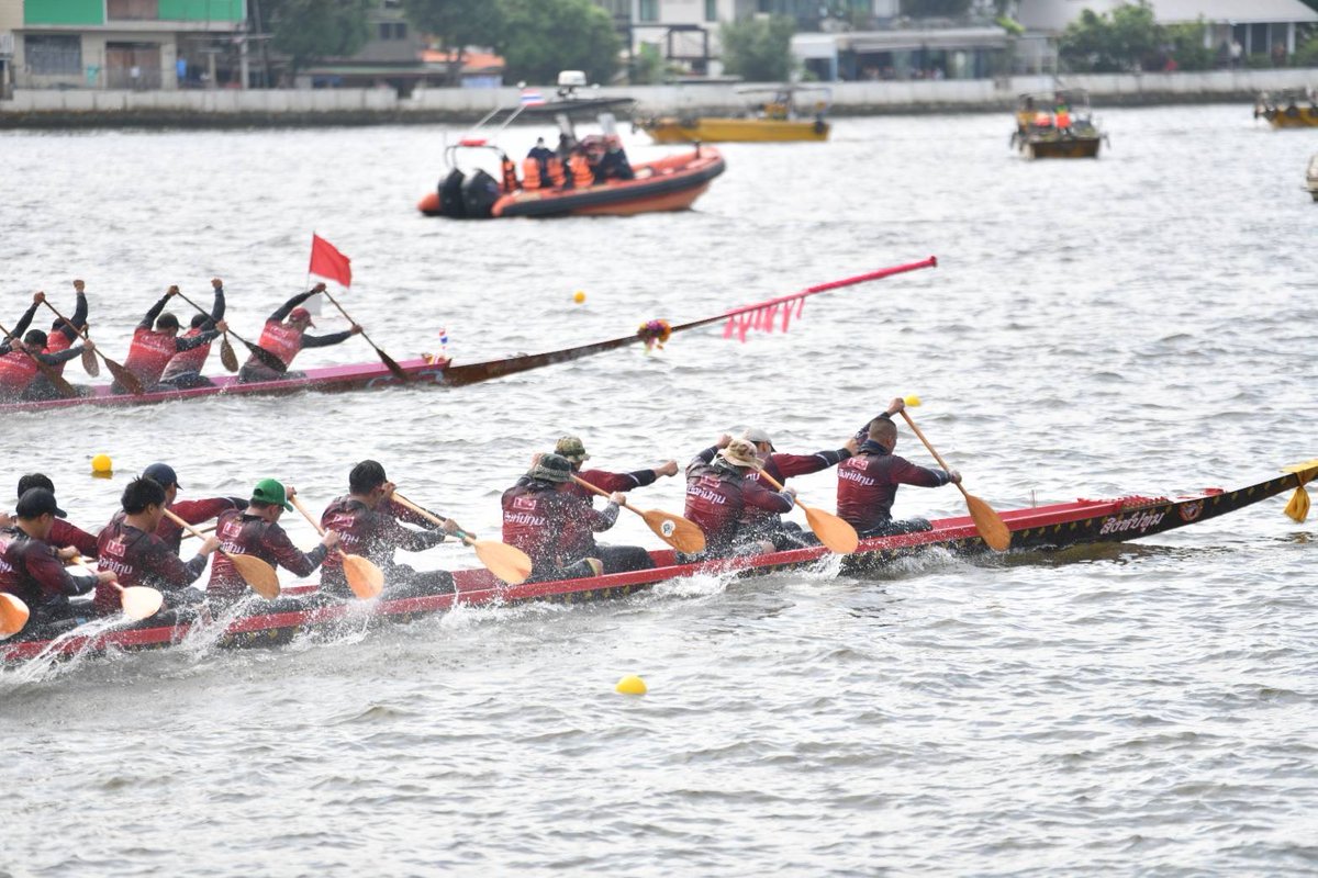 ThaiPBSNews's tweet photo. เริ่มแล้ว..! #การแข่งขันเรือยาวประเพณี และ #เรือนานาชาติ ครั้งที่ 11 ประจำปี 2565 
ในวันที่ 25 - 26 พ.ย. 65 ตั้งแต่เวลา 09.00 น. เป็นต้นไป ณ บริเวณสะพานพระราม 8 (ฝั่งธนบุรี) เขตบางพลัด 
#กทม #ThaiPBSnews

ภาพ : กรุงเทพมหานคร https://t.co/sCsxeWpTSE