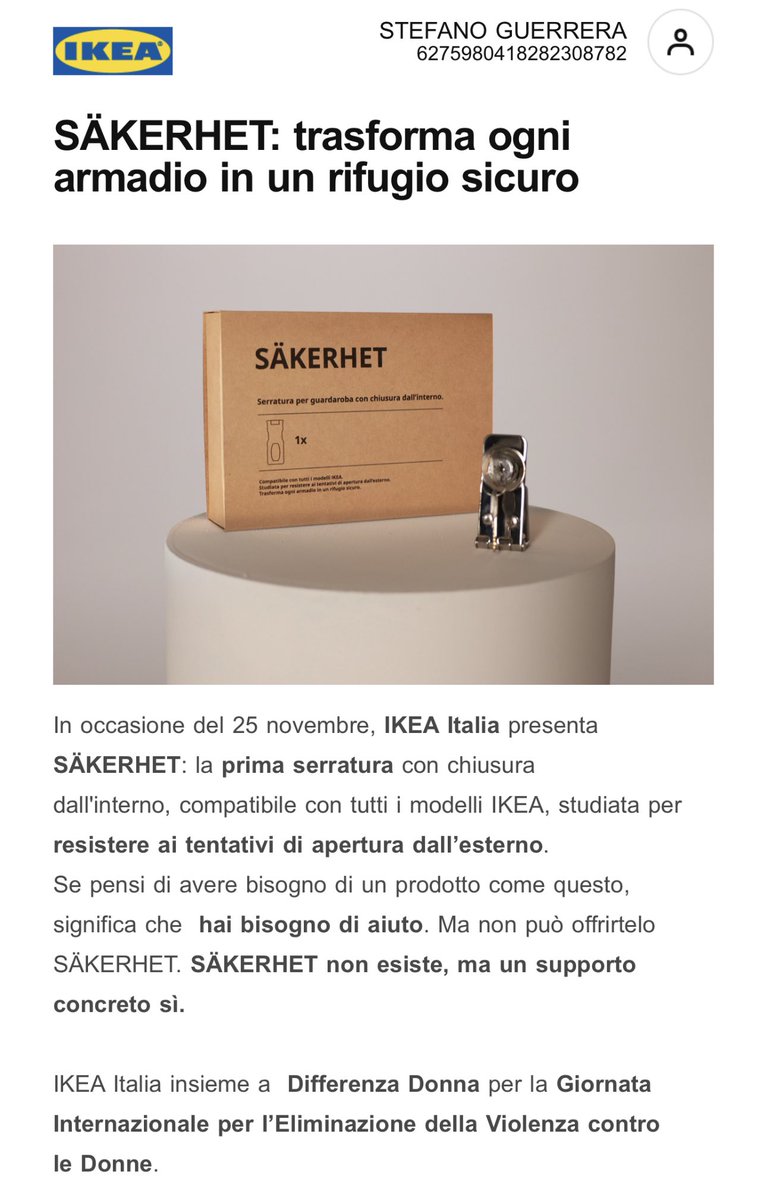 StefanoGuerrera's tweet photo. non male IKEA, non male https://t.co/4ge8JR2dhn