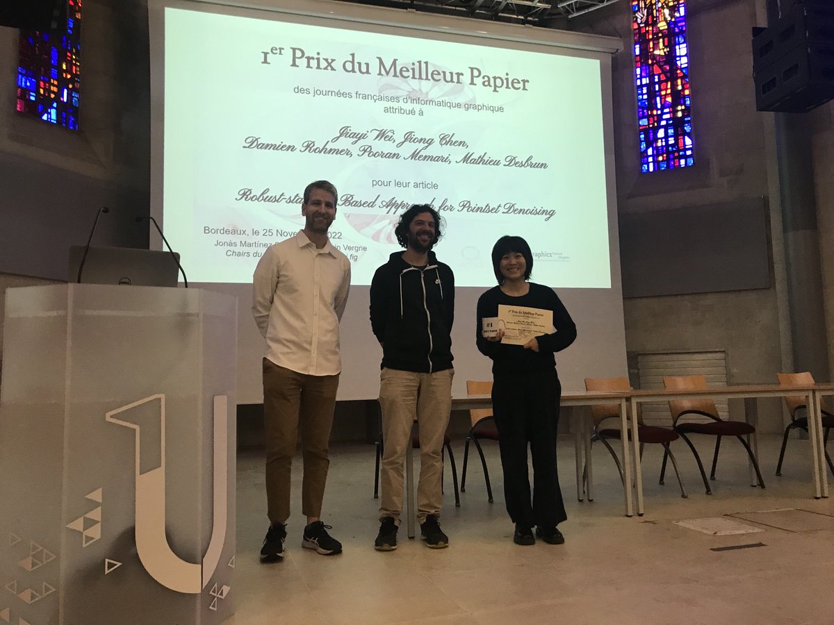 nmellado0's tweet photo. Et les trois lauréats sont …
#jfig @Asso_AFIG #bestpaper https://t.co/pfXLK8HpUu