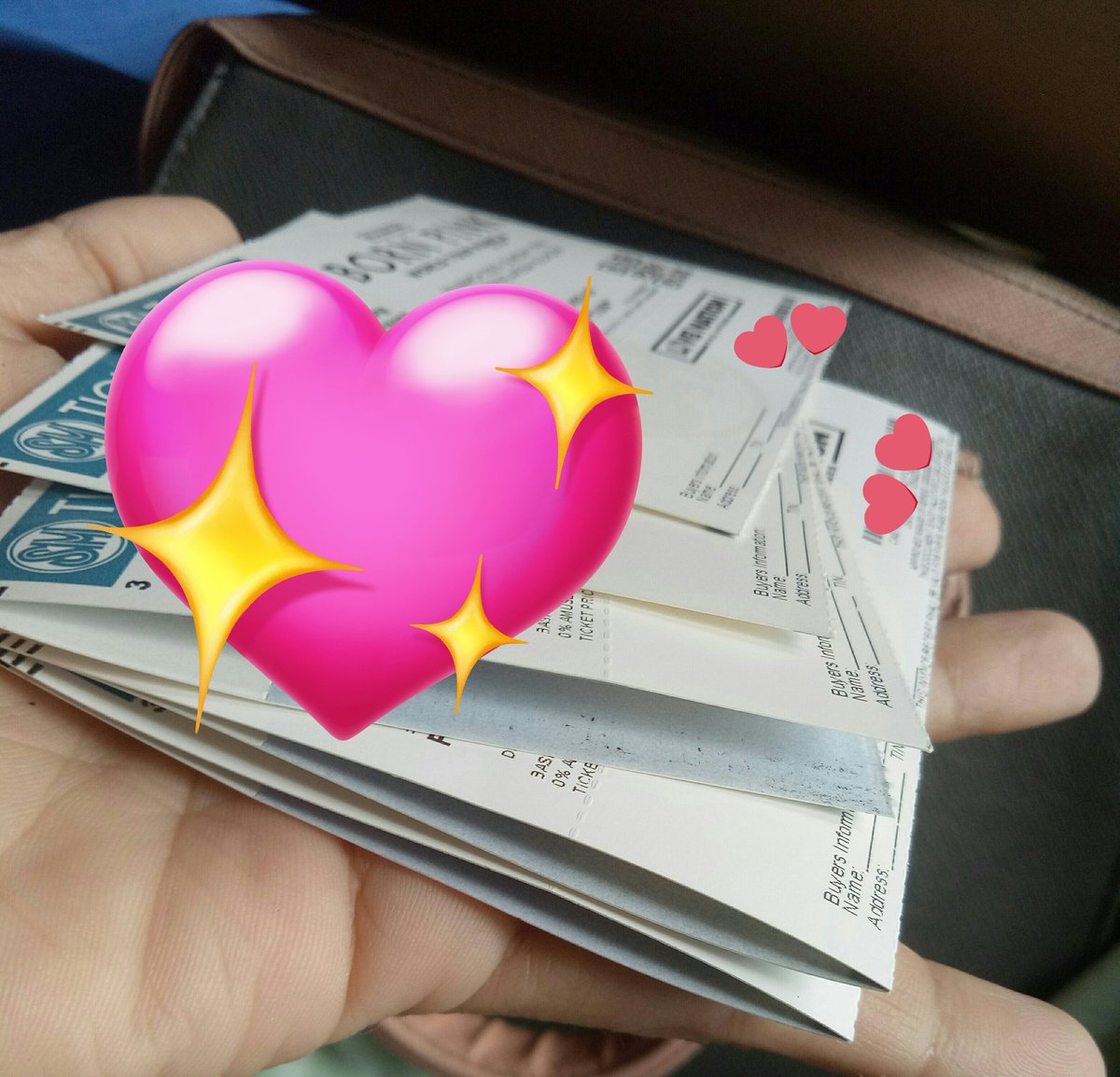 Hindi na ata pcs kino'collect ko hahahaha char. Ready to ship na ulit.

Disclaimer: Hindi po ako nag ho'hoard ng mga tickets. Na avail ko po ito tuwing may lumalabas na slots sa site para sa mga wala pang ticket. Na avail ko po itong mga ito sa tamang paraan:)