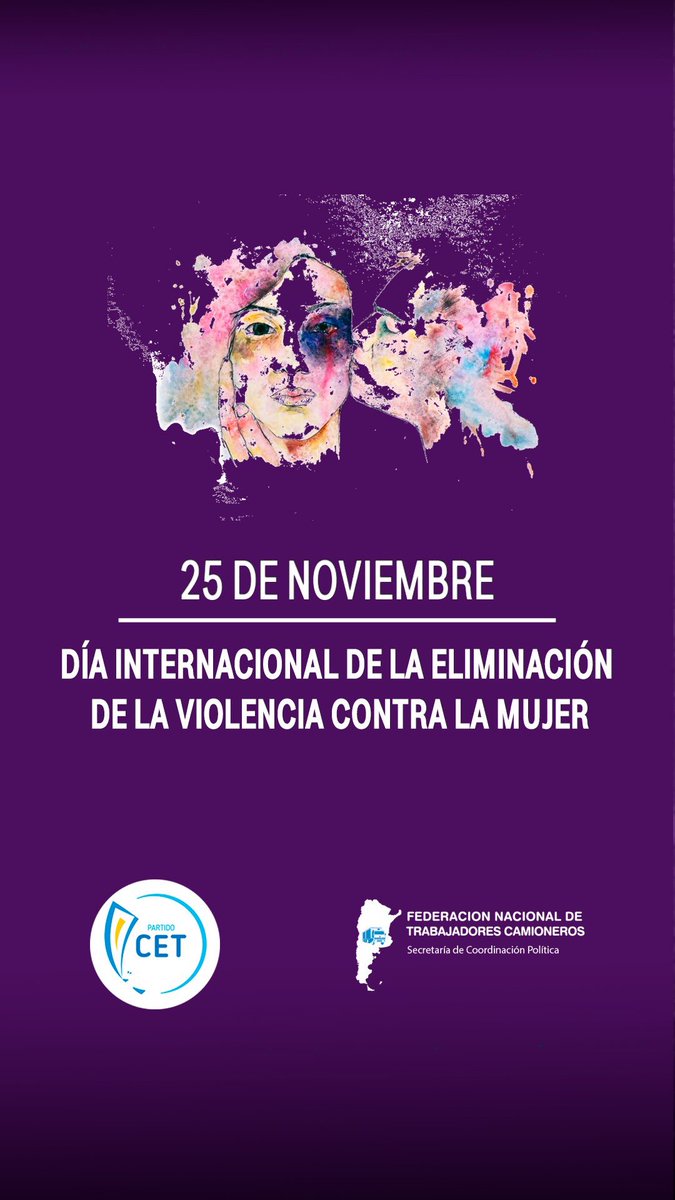 #DiaContralaViolenciadeGenero #DiaInternacionalContraLaViolenciaMachista #ViolenciaDeGénero #ViolenciaContraLasMujeres #CET