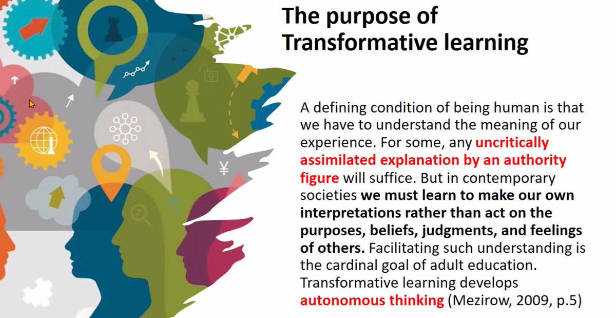 DearbhailLawles's tweet photo. "We must learn to make our own interpretations, rather than act on the purpose, beliefs, judgements, and feelings of others."
@aontas and @FETRC_DCU webinar as part of the #ImaginingAdultEd series https://t.co/RWHtZI47Pd
