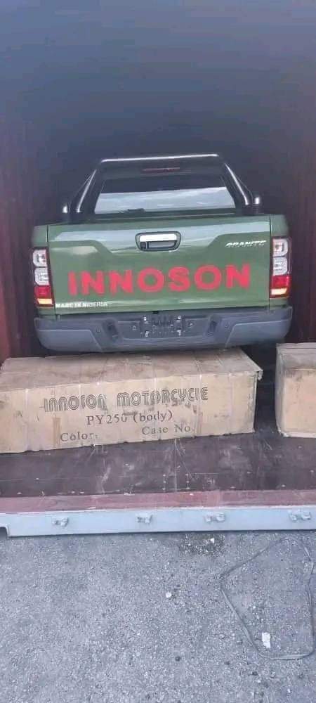 Nigerian company, Innoson has exported $4.7 million worth of cars to Sierra Leone.

The cars were purchased by the Sierra Leonean Ministry of Defence.