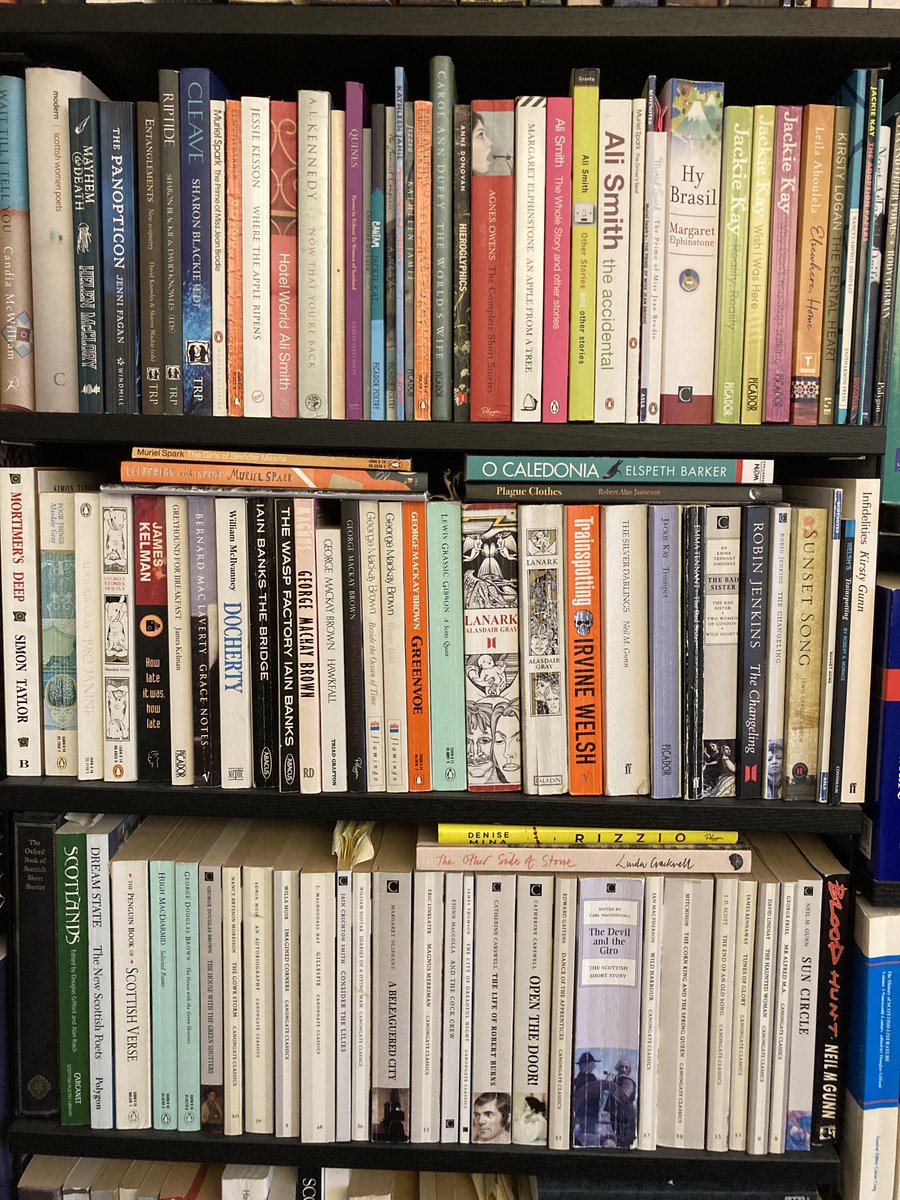 Just came across this shelf of Scottish literature in Univ of Iceland. Also met 2 academics with degrees in Scot Lit. Icelandic publisher Halldor Gudmundson has proposed Scottish bid to be guest country at VIP Frankfurt Book Fair. Think these folk believe in us more than we do.