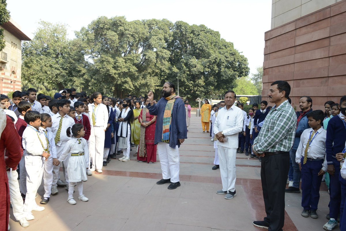 Young Visitors <a href="/ngma_delhi/">National Gallery of Modern Art New Delhi</a>