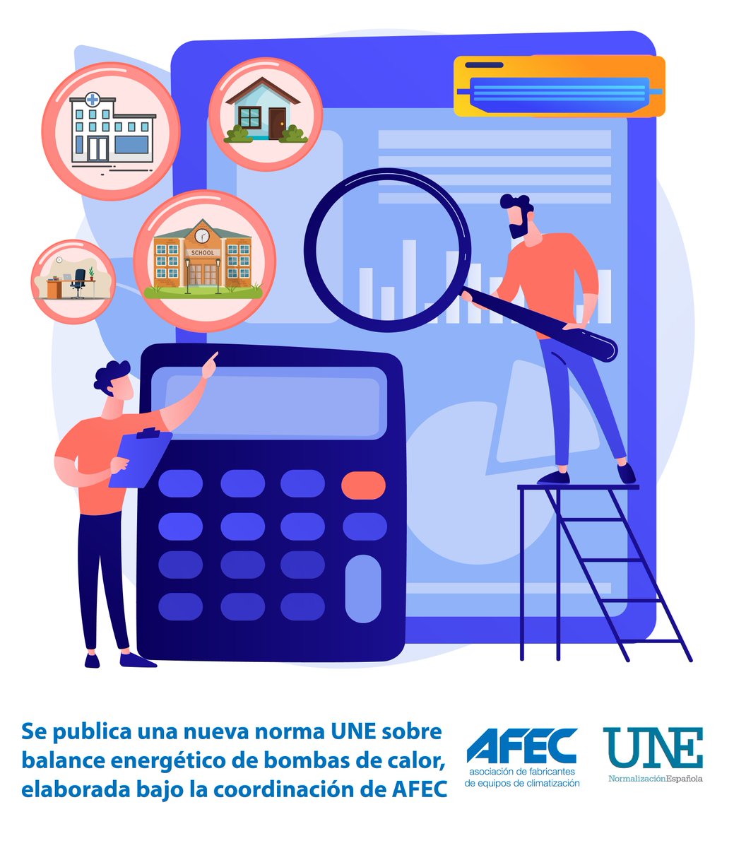 bombadecalorORG's tweet photo. Realizado por El Comité Técnico de Normalización CTN 100. Climatización de UNE (@NormasUNE) cuya secretaria ostenta AFEC (@afecspain)
https://t.co/mGC0EP9m2E
#AFECresponde #BombadeCalor #aerotermia #geotermia #confort #ahorroenergético #sostenibilidad #climatizacion https://t.co/vlTZhOWqm8