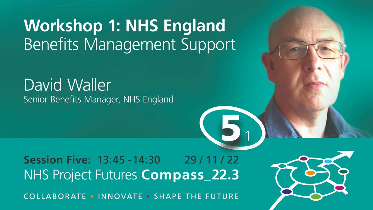 HPCA_UK's tweet photo. Compass_22.3:@NHSEngland's Benefits Realisation Framework exists to encourage a thorough &amp; sustainable approach to benefits management &amp; realisation. In this session, David Waller will go through the advice, support &amp; training available to help manage your benefits successfully https://t.co/yXCK8Nw7IU