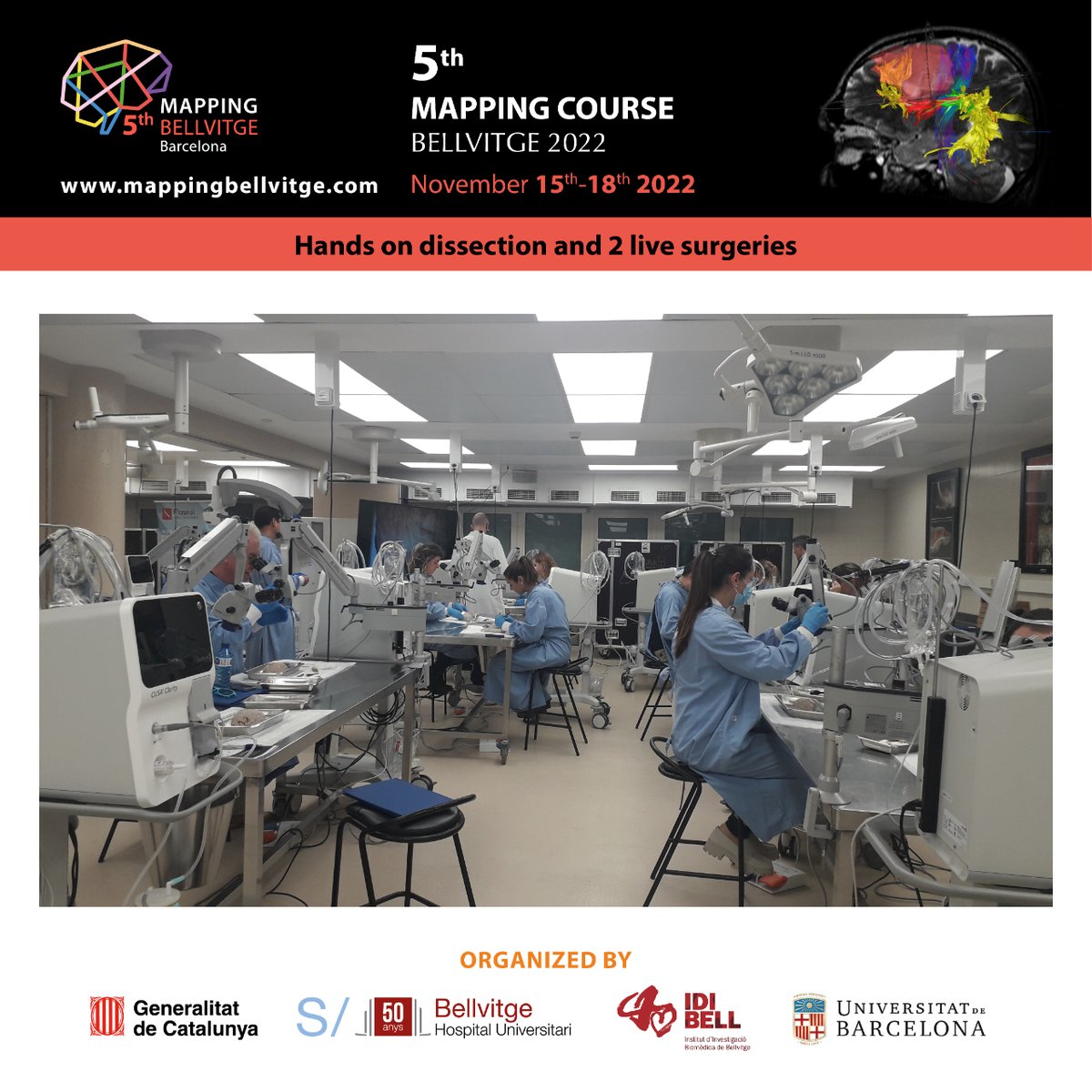 formedika's tweet photo. Last week, the 5th edition of the #MappingCourse Bellvitge 2022 took place at the📍Hospital Universitario de #Bellvitge (Barcelona). Course directed by Dr. Andreu Gabarrós (NRC, Hospital Universitari de Bellvitge).
More photos here: https://t.co/xiBuZGMqop https://t.co/fkcL1c5MY7