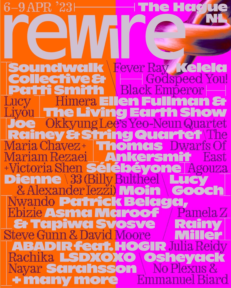 exalted to be playing @rewirefestival in april. just see that lineup ˗ˋˏ ♡ ˎˊ˗