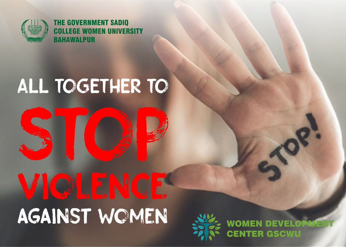 gscwuofficial's tweet photo. Elimination of Violence Against Women Day
#GSCWU #ViolenceAgainstWomen #Day https://t.co/VAYHwFPUko