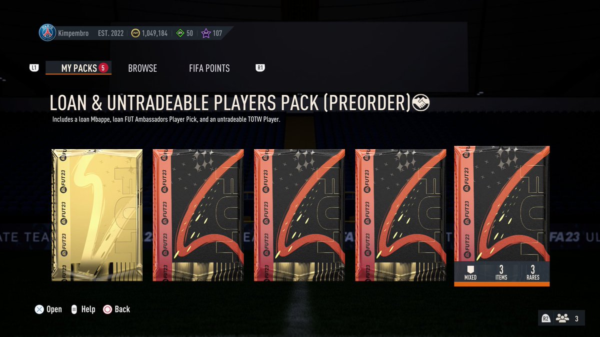 JasonTSco's tweet photo. 5 TOTW Pack codes to give away (PS5/PS4 Only)

Just LIKE/RT and be Following

I am off out for the day now so I will draw it tomorrow, good luck 👊 https://t.co/rEHCQeAiTI