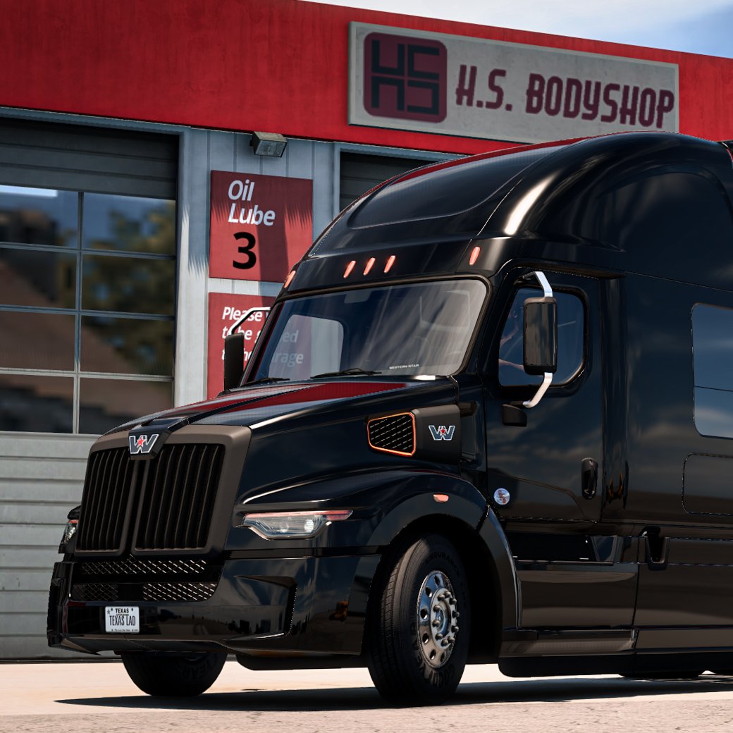 SCSsoftware's tweet photo. It's #BlackFriday 🙌 Are we doing it right? 🤔 https://t.co/l2eyD6PW7B