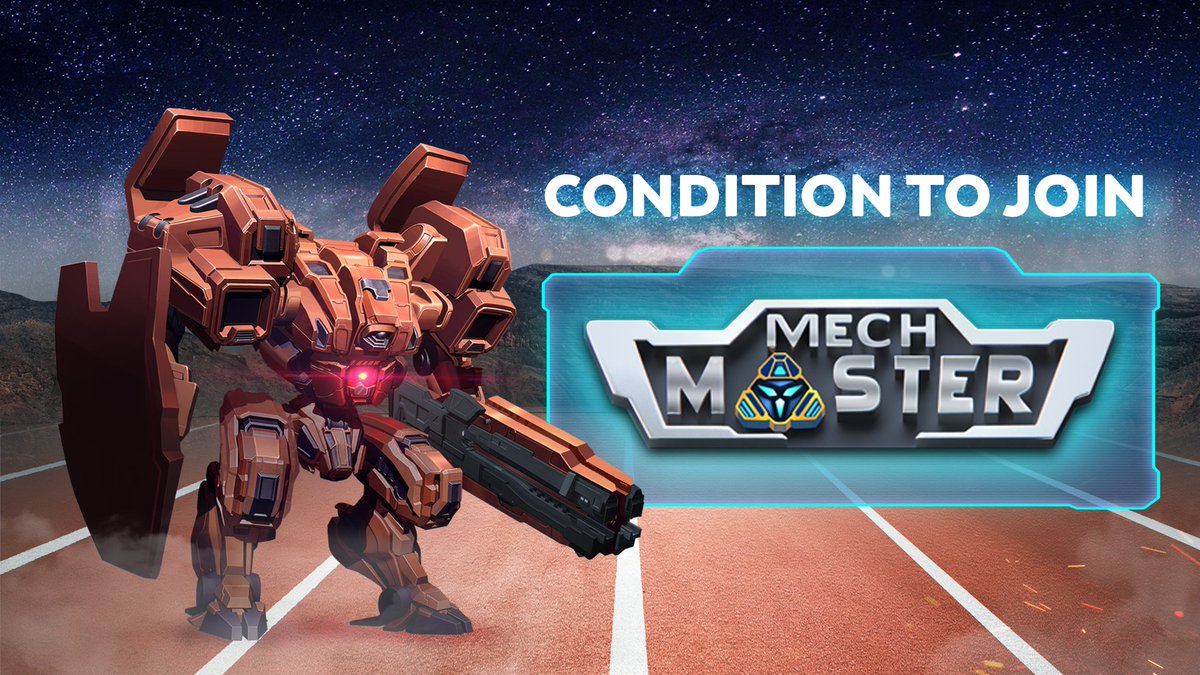 THE BASIC CONDITIONS TO JOIN MECH MASTER 💥

🤷‍♀️Are you still waiting for the release of mainnet? Before the D-Day, let us remind you about the simple ways to join Mech Master: 
🚀Detailed information: t.me/MechMaster_ANN…

$MECH #Mechmaster #GameFi #NFT