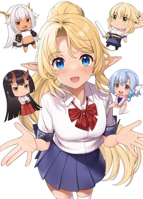冬コミで頒布予定のイラストまとめ本の表紙イラストができました!
タイトルロゴなどを載せた正式版の表紙は本文サンプルと合わせて近いうちに投稿しようと思います 