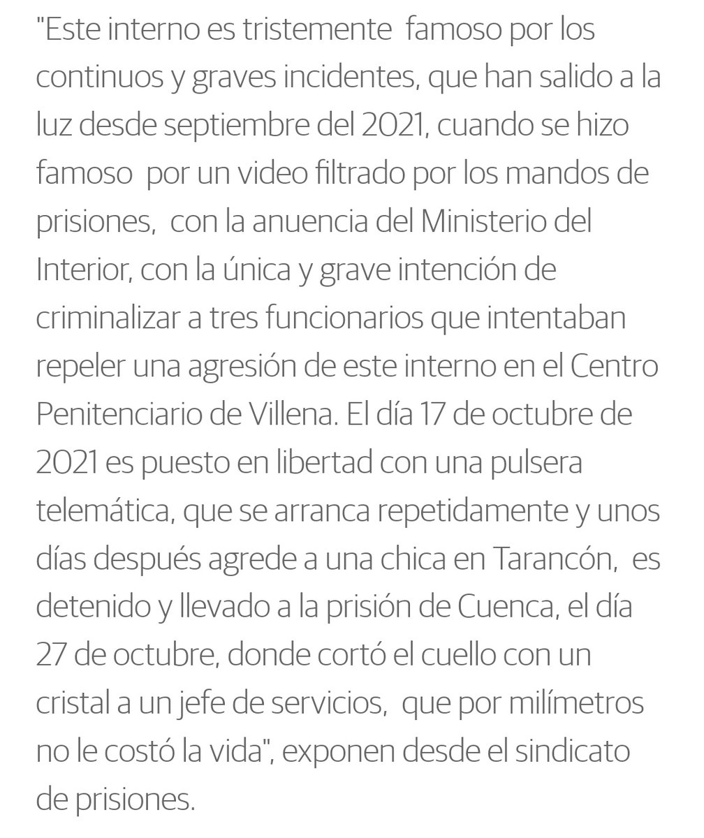 talegueitor's tweet photo. @IIPPGob No podía faltar la chochocharla del día mientras el interno victimizado en el #BuloDeVillena sigue sus andanzas. 
No veremos a esta Secretaria condenar la agresión ni poner solución... https://t.co/HTrq0VT2ZI