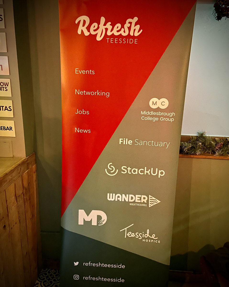 refreshteesside's tweet photo. Huge thanks to everyone that came down to Hit The Bar last night. Great company, awesome food, brilliant atmosphere.
All the best for the upcoming festive season from everyone at Refresh
#RFTees https://t.co/ObYmKJj28f