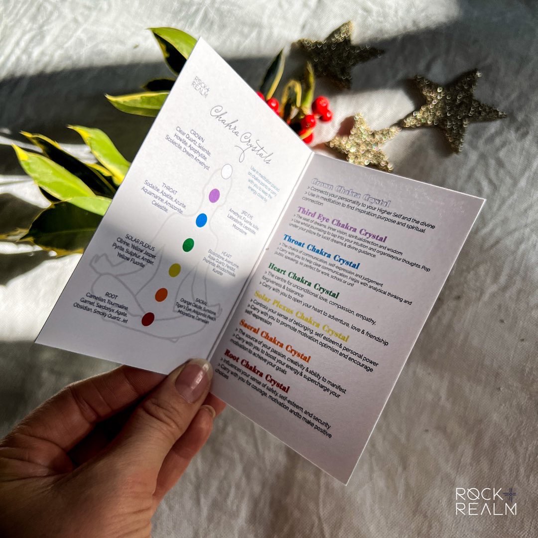 rockandrealm's tweet photo. Happy #colourfriday ! An alternative to #BlackFriday that celebrates the thoughtful craftsmanship of #SmallBusinesses &amp; #indiebrands 

To celebrate I’m offering 20% off my most colourful creation - Seven Chakras Crystal Gift box

https://t.co/fqVQsH9lmN

#crystalgifts #crystals https://t.co/4lihVCHpU8