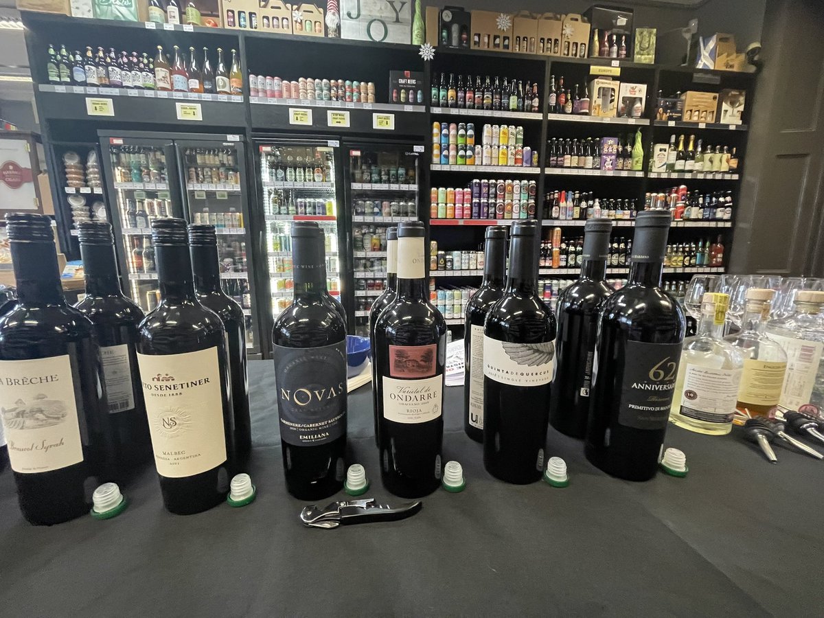 VinoStockbridge's tweet photo. Today from 4.30pm to 7.30pm we have our free Christmas wine tasting on at 26 North West Circus place in Stockbridge https://t.co/mZL7Wa5KKn