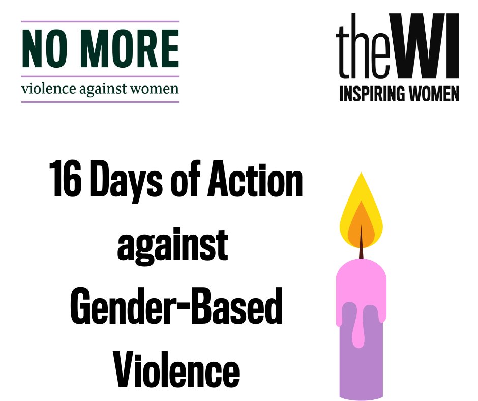 WomensInstitute's tweet photo. Today marks the beginning of 16 days of activism to end gender-based violence. 

Over the next 16 days, we will outline some important actions that you can take on this campaign. Keep an eye on social media to see how you can support.
#16DaysOfActivism #inspiringwomen https://t.co/yq8pH2L1zi