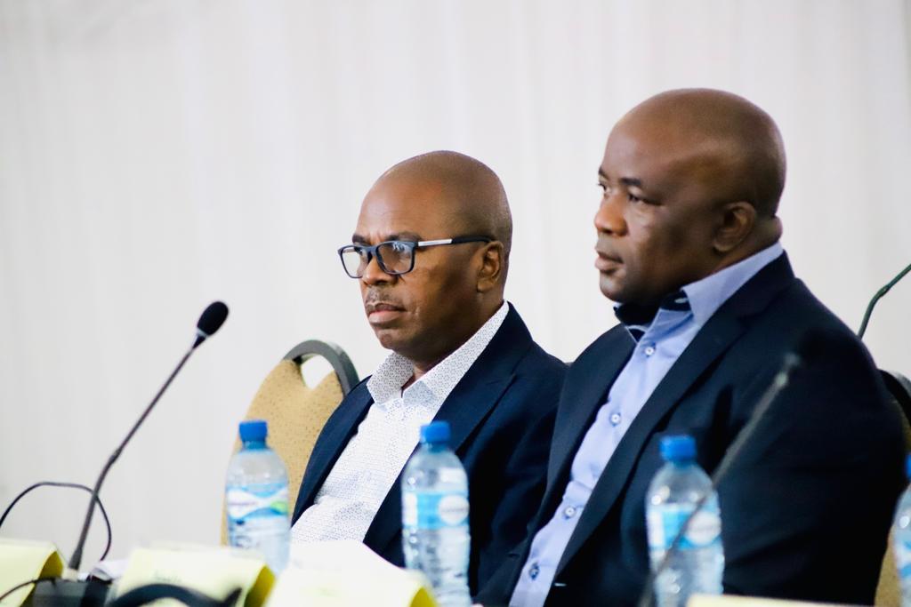 The_DHS's tweet photo. 📍OR Tambo District Municipality

Last Human Settlements #MINMEC for the year is in session. In attendance are representatives from @SALGA_Gov and Heads of Department who are outlining delivery reports of their respective provinces.

#HousingTheNation 🇿🇦 https://t.co/XtPFFUoCaI