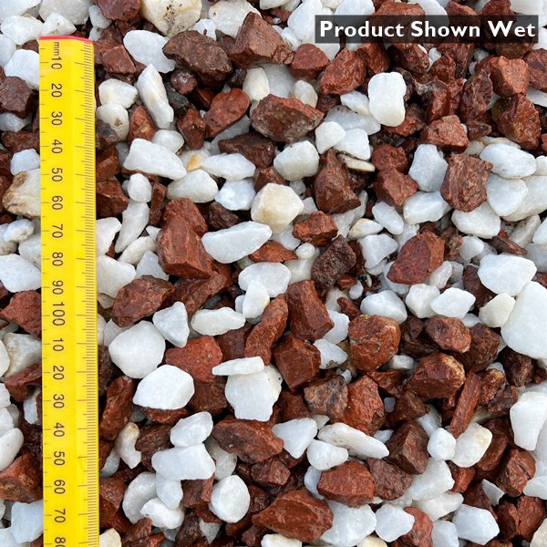 NEW IN: 20mm Red &amp; White Chippings: A delightful blend of 20mm red and white chippings, perfect for brightening up a driveway or footpath.
mainlandaggregates.co.uk/decorative-agg…
#landscaping #chippings #gardendesign #driveway