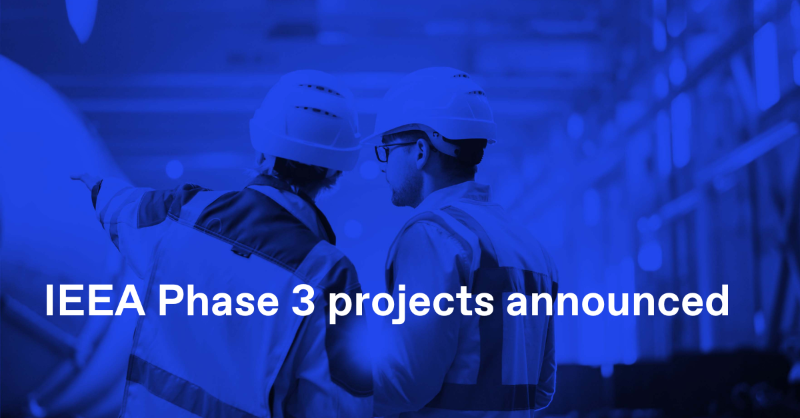 thecarbontrust's tweet photo. 📣 The winners of the @beisgovuk IEEA's 3rd phase have been announced 📣

£3.6m+ has been awarded to help save energy, maximise resource efficiency and cut emissions. Best of luck to @ColasLtd, @futraheat, @RHDHV, @LuxusLtd, @MouldingLtd, @PyroGenesys, Stoli Chem and @4T2Sensors.