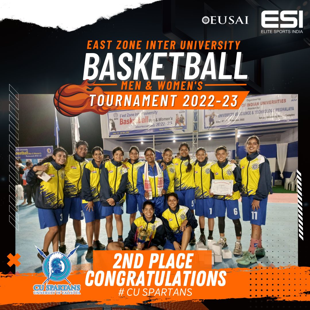 Appreciation post for the CU Spartans who secured second place in The East Zone Inter-University Women’s Basketball Tournament🥈
#basketball #aiu #interuniversity #esi #eusai #ballers #basketballindia #epbl #proleague #liveaction #universitysports #athletes #indianbasketball
