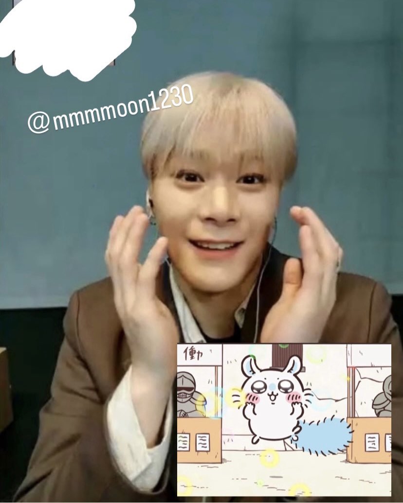 mmmmoon1230's tweet photo. 221125 
포토북 애플뮤직 영통팬싸 AppleMusic ヨントン

ちいかわムンビンさん〜〜🥺❤️
귀여워😭❤️❤️❤️

#아스트로 #ASTRO #ムンビン
#문빈 #MOONBIN
@offclASTRO https://t.co/IIYjOJjT9E