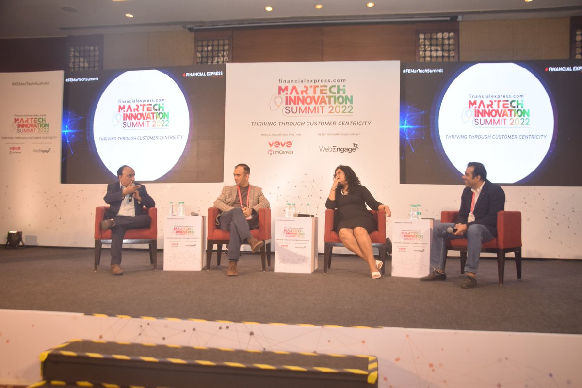 FinancialXpress's tweet photo. From Handset to Mindset, brands are looking at user engagement & retention in the app arena. Our speakers shared very insightful thoughts.
#FEMartechSummit #VEVE #mCanvas #MobileMarketing https://t.co/m5xuhQhfIs