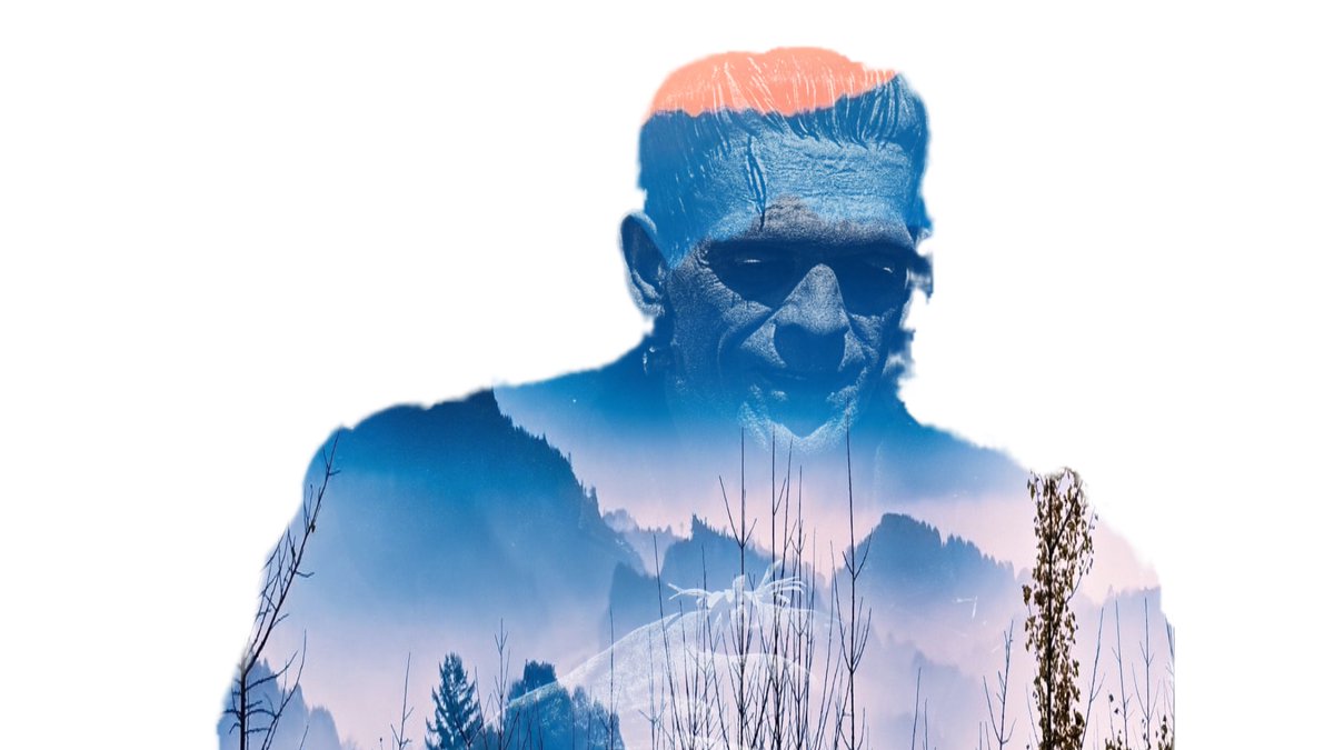 SCINQarts's tweet photo. Frankenstein and the Alps: Its towering peaks and its frigid valleys figured prominently in nascent geological discourse as Europe transitioned from a world dominated by superstition to the Enlightenment, of which modern science is a product. #Halloween https://t.co/YKlLe51ABz https://t.co/ifeILyTGK5