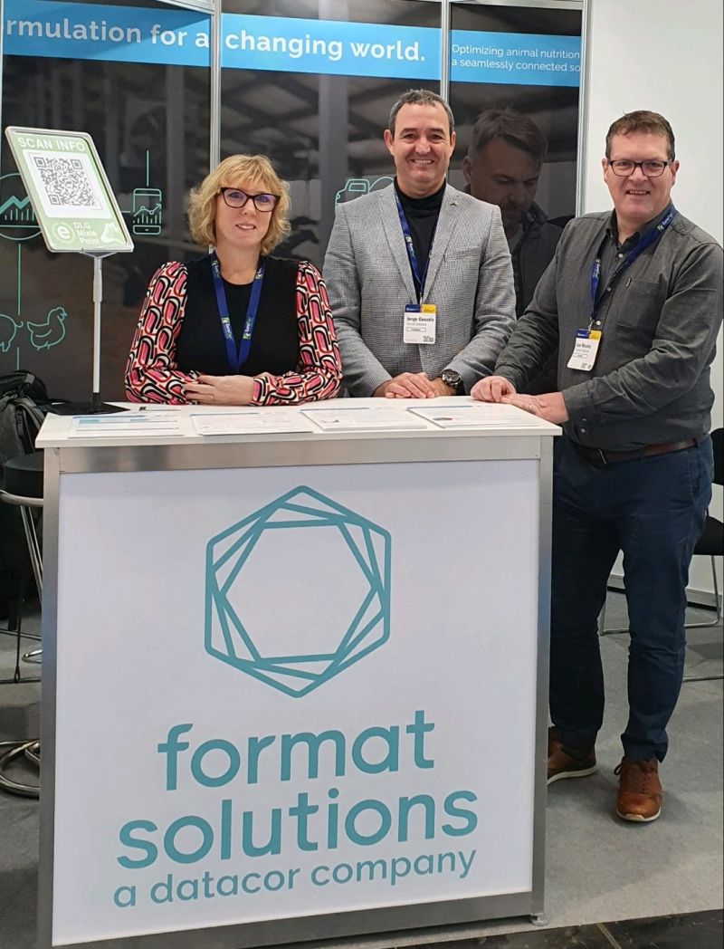 AgrifoodAT's tweet photo. Format Solutions team at Eurotier 2022. We had a lot of great visits from clients and companies interested in our Solutions. https://t.co/4XCKCrfdyU