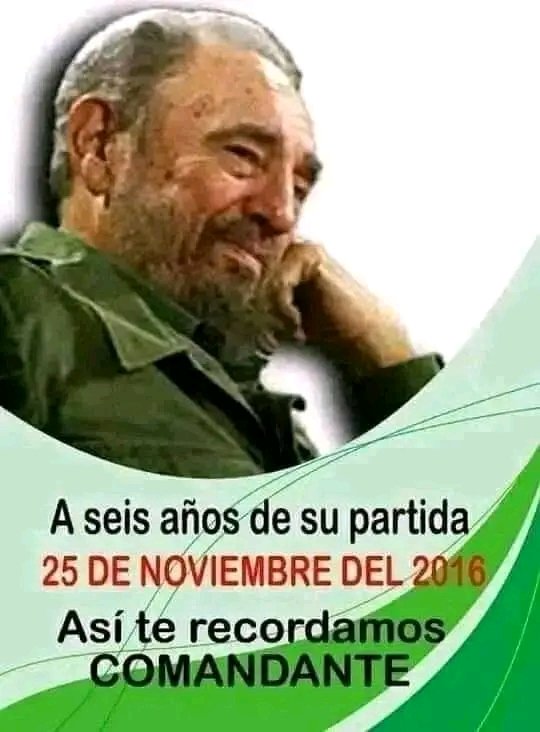 RafaelAnap's tweet photo. El legado  y  la obra de Fidel, nos acompañan hoy y serán siempre, arma  poderosa en cada batalla en defensa de nuestra Revolución Socialista.#Cuba #FidelPorSiempre  #AnapCuba https://t.co/QU8y417iek