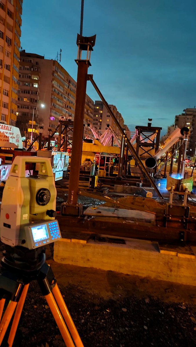 #SLT2 electronic total station is working on a new #construction project in #Romania! Its high 2" accuracy, powerful laser measuring up to 800m and powerful software package bring the surveyor a brand new taste even at night. tinyurl.com/2ducvwsv
#satlab #positioning