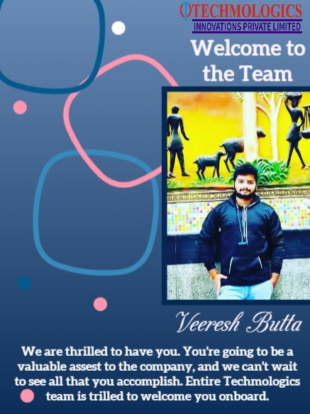 techmologicsinn's tweet photo. You don't have to be crazy to be on this team, it naturally happens with time.
Welcome to @techmologicsinn - Veeresh Butta
#techmologics #technology #productbased #company #fresher #onboarding #welcome #itindustry #SoftwareEngineer #SoftwareDeveloper https://t.co/Z8dEwrOqZ3