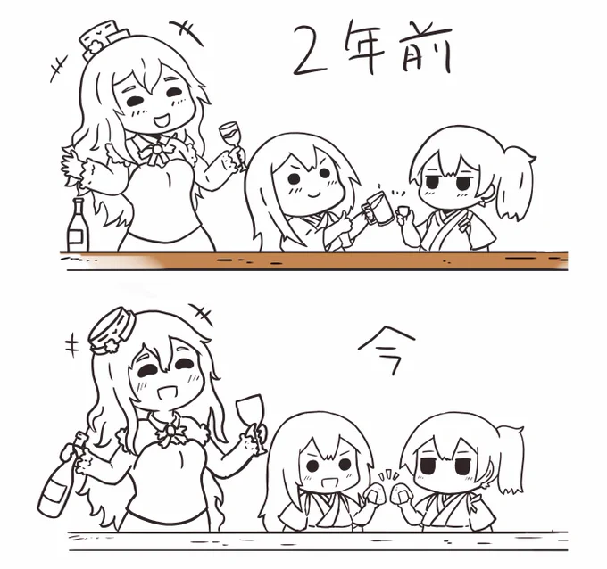まとめにのせる絵を修正してます
ちょっとは上手くなってる^^ 