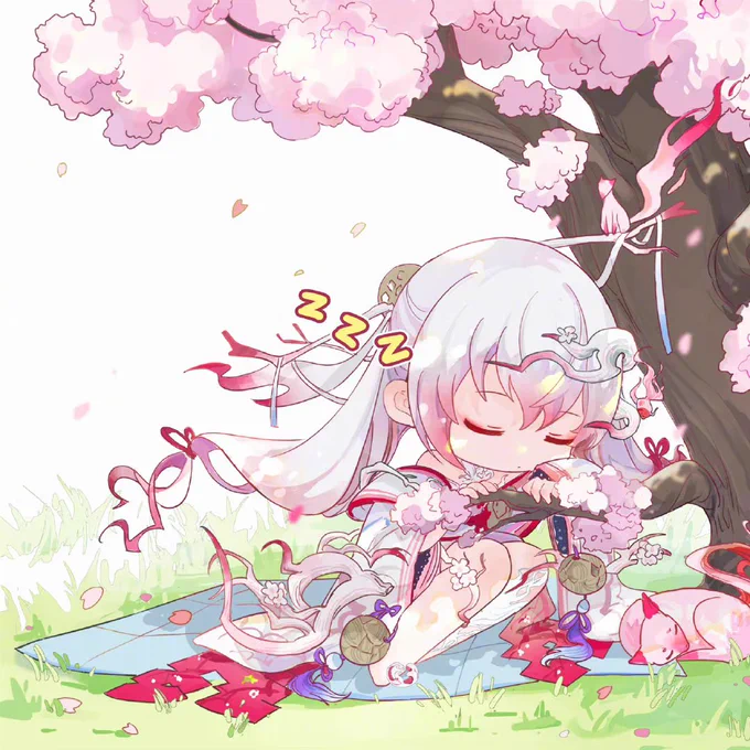 陰陽師公式weiboより《季 ミニキャライラスト 公開》<  