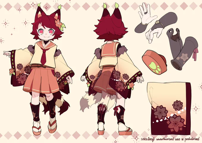 I've delivered a character redesign on Skeb!#Skeb #Commission 