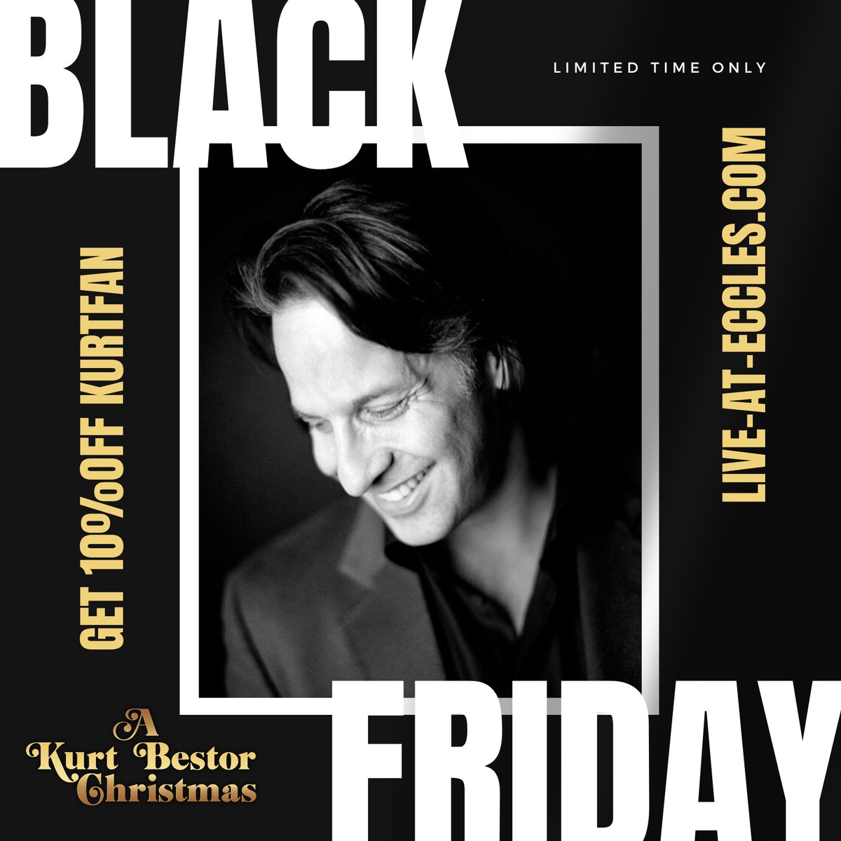 kurtbestor's tweet photo. BLACK FRIDAY AND CYBER MONDAY DISCOUNTS!
December 15-17 at The Eccles Theater
Get 10% off code
KURTFAN
Purchase tickets @
https://t.co/isJC9LY74o
#kurtbestor #kurtbestorchristmas #christmasevents #utahchristmasevents #christmasconcerts #abc4Utah #GoodThingsUtah https://t.co/udvBcSpNTw