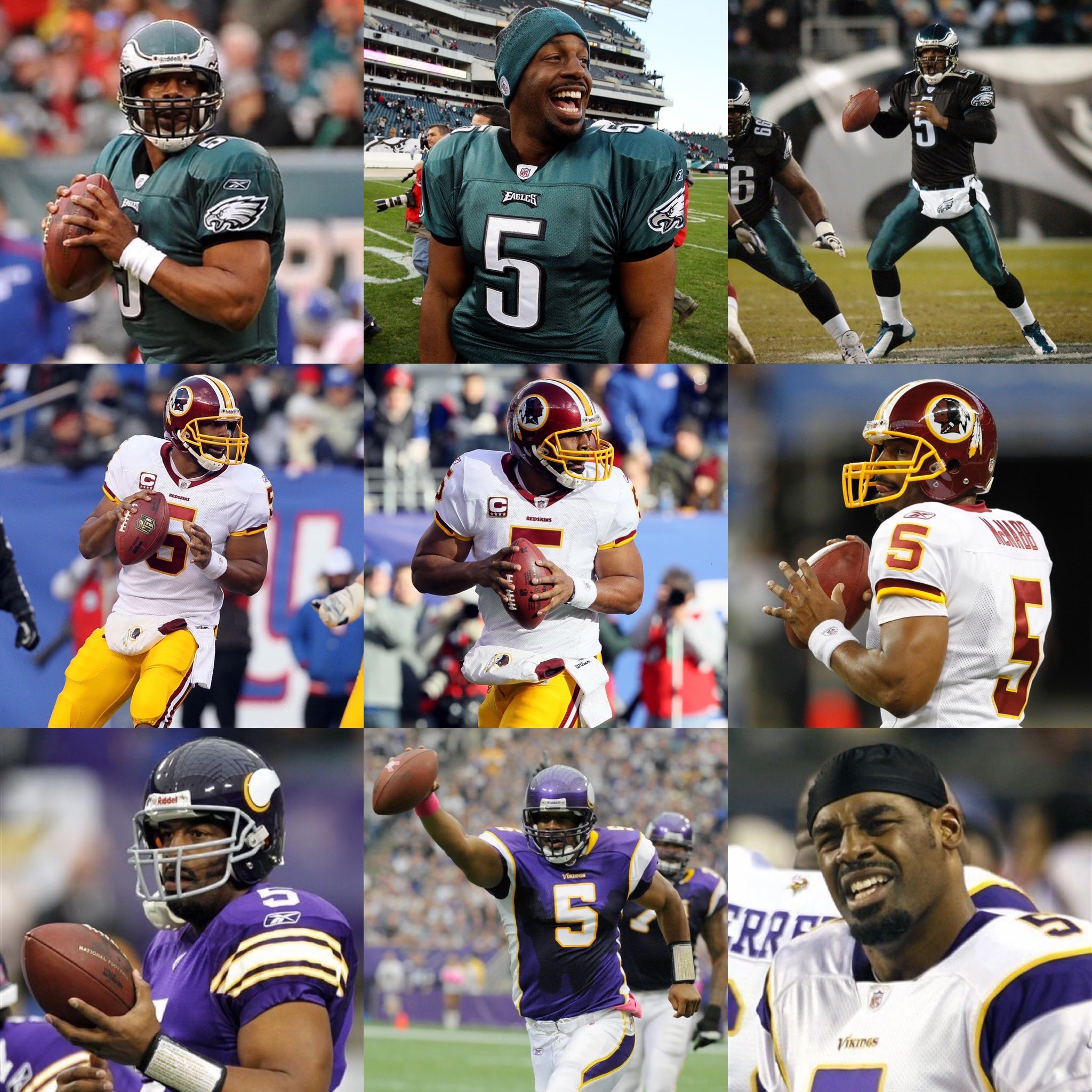 Happy Birthday Donovan McNabb, Cris Carter, and Lenny Moore   