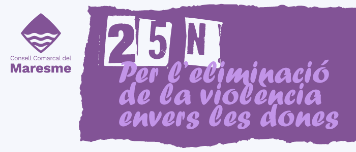 ccmaresme's tweet photo. Condemnem els feminicidis i totes les expressions de les violències masclistes.
Al #maresme treballem perquè els nostres municipis siguin espais segurs de conviviència i lliures de violències envers les dones ♀
#25N #SíAlConsentiment https://t.co/IorCizlxcz