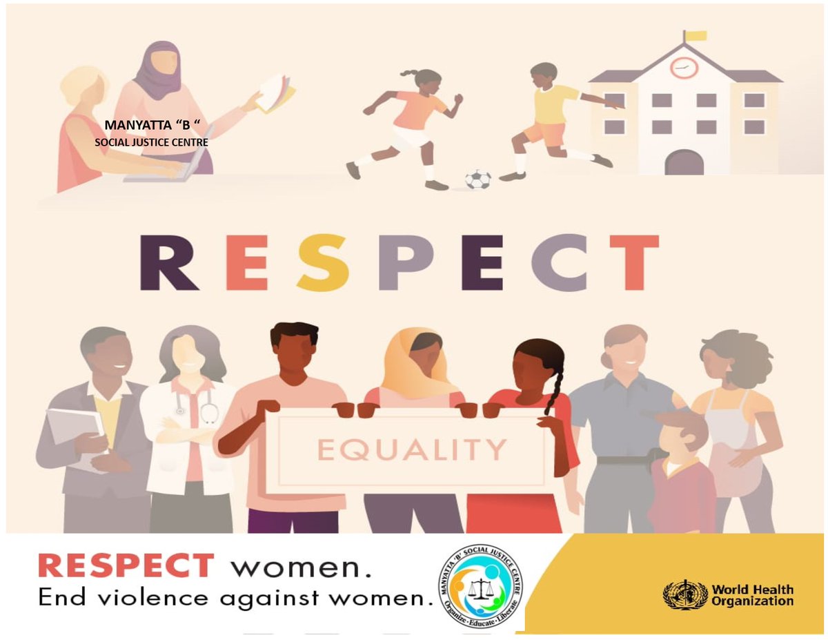Nancyfanice's tweet photo. Violence against women in all its forms is a human rights violation. It's not something that any culture,religion or tradition propagates.
#16DaysOfActivism 
#EndGBV https://t.co/JR3Ze9pKyr