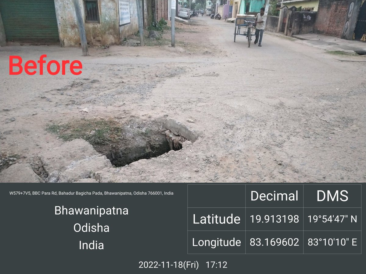 LaxmipandaKld's tweet photo. @KldUlb_Bhpatna r u satisfied with such repair work. Still it is in unsafe condition. It shows the immaturity of 6no. ward councillor, Bhawanipatna Chairman &amp; municipality. @KldSC_BhPatna @DmKalahandi Kindly take immediate action on it. @HUDDeptOdisha @MoSarkar5T @CMO_Odisha https://t.co/PFXZKvPadt
