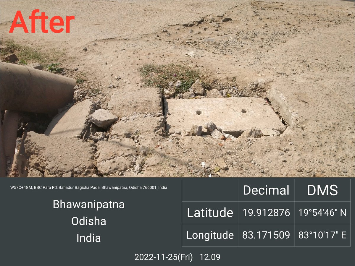 LaxmipandaKld's tweet photo. @KldUlb_Bhpatna r u satisfied with such repair work. Still it is in unsafe condition. It shows the immaturity of 6no. ward councillor, Bhawanipatna Chairman &amp; municipality. @KldSC_BhPatna @DmKalahandi Kindly take immediate action on it. @HUDDeptOdisha @MoSarkar5T @CMO_Odisha https://t.co/PFXZKvPadt