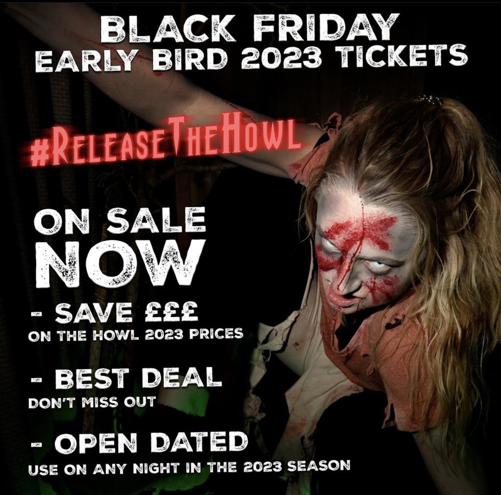the-howl.digitickets.co.uk/category/45081
#ReleaseTheHowl