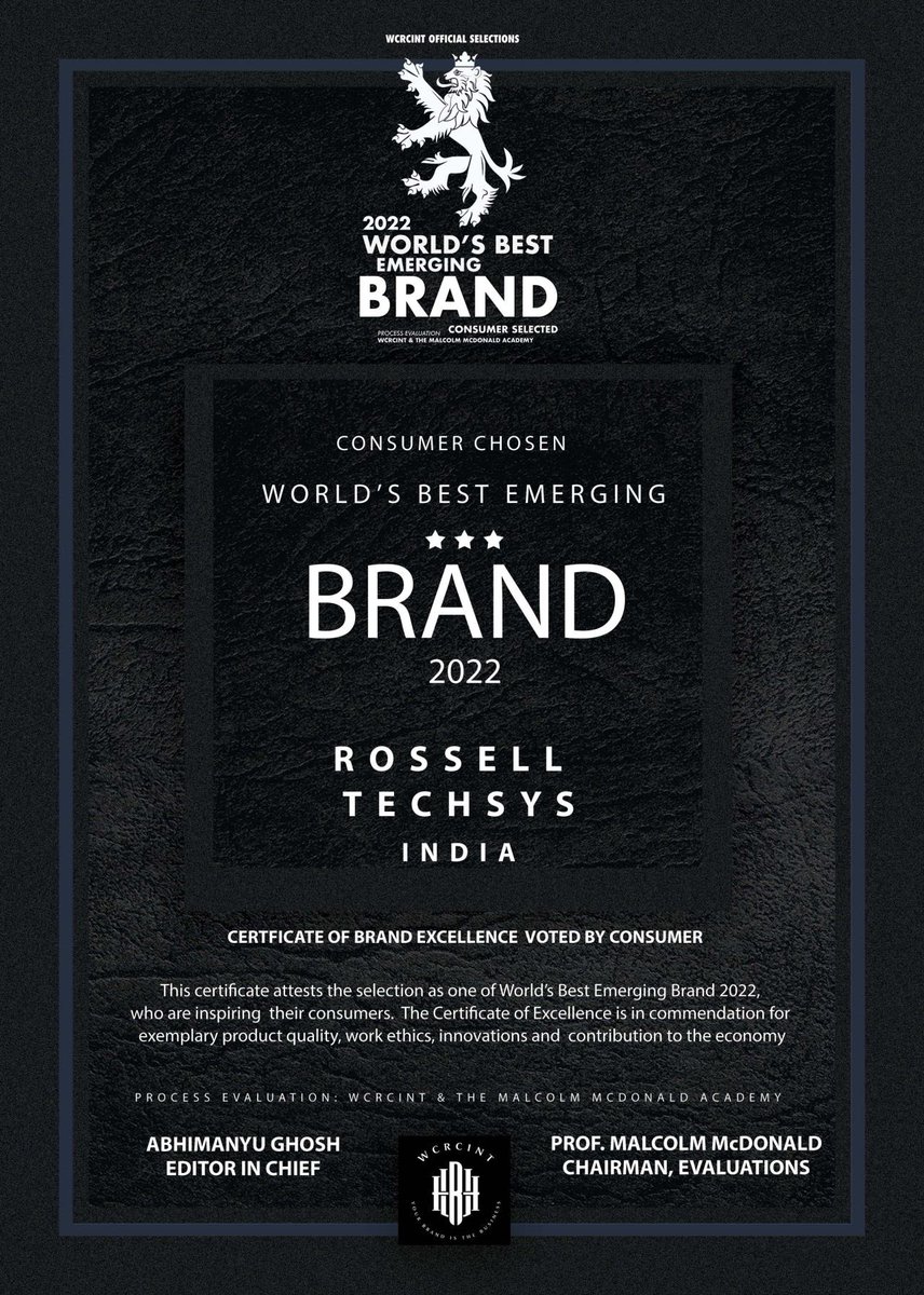 Rossell Techsys Limited tweet media