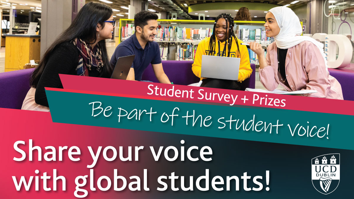 UCD Science (@ucdscience) on Twitter photo 📍UCD International Students Survey <a href="/ucd_global/">UCD Global</a>
🗓 Closing Date: Monday 28 November 2022
⏰️15 minutes to complete
➡️Search your UCD Email Account for
"Student Barometer 2022" for link to take part.⬅️
By participating, you will be in with a chance to win a One for All voucher. 📍UCD International Students Survey <a href="/ucd_global/">UCD Global</a>
🗓 Closing Date: Monday 28 November 2022
⏰️15 minutes to complete
➡️Search your UCD Email Account for
"Student Barometer 2022" for link to take part.⬅️
By participating, you will be in with a chance to win a One for All voucher.
