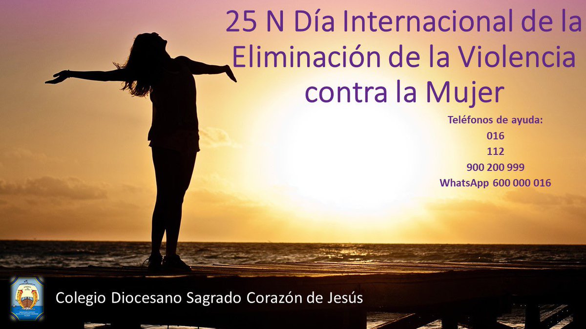 *Porque todo pequeño paso que tú das, es un gran paso para todas ellas. Sin miedos ni silencios*. 25 de Noviembre, Día Internacional de la Eliminación de la Violencia Contra la Mujer  #YoSoyDiocesano #SomosDiocesanos #25N