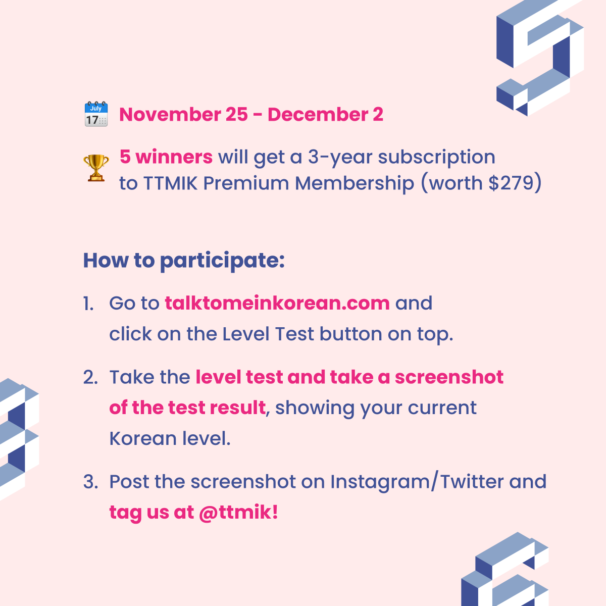 Talk To Me In Korean tweet media