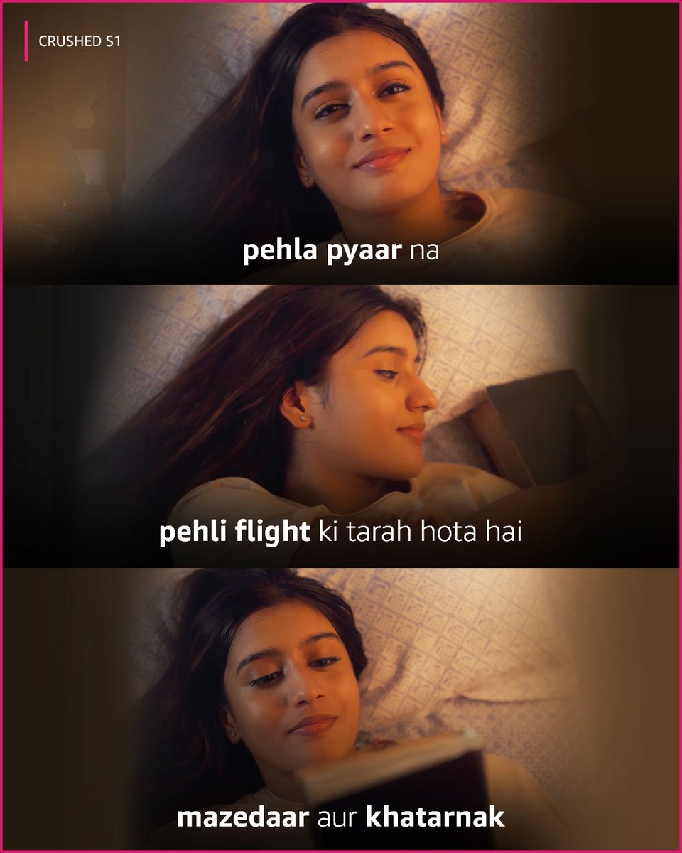 amazonMXPlayer's tweet photo. tumhare pehle pyaar ka experience kaisa tha? ❤️ 

@aadhya_anand32 

#CrushedS2 #CrushedS2OnminiTV #DiceMedia #AmazonminiTV #Crushed #StayTuned #ComingSoon https://t.co/zz9T1FtqCG