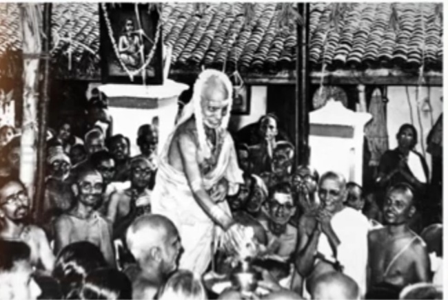 MahaPeriyar's tweet photo. "நம் காரியங்கள் அனைத்திற்கும் பலன் தருகிற ஈஸ்வரன்,
நாம் பக்தி பண்ணப் பண்ண அதற்குப்பலனாக
மேலும் மேலும்
அவனை நெருங்க அனுக்கிரஹம் செ���்வான்."

- மஹா பெரியவா https://t.co/nhevdV2VeQ